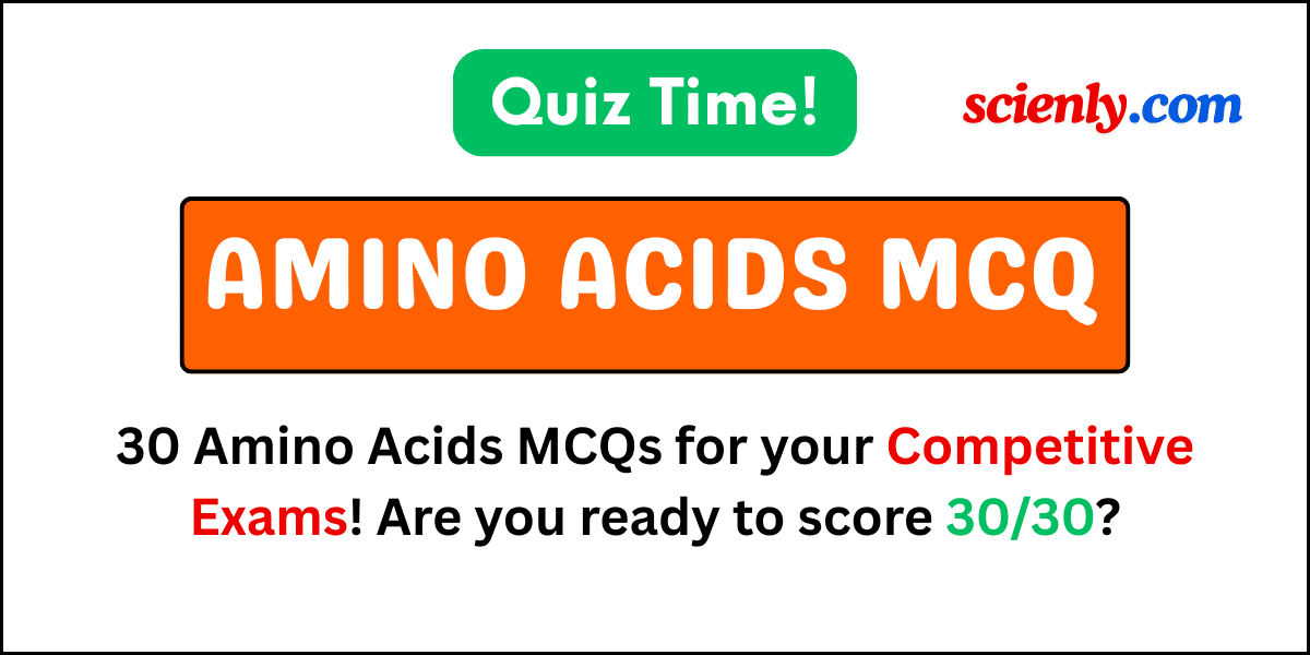 Amino acids quiz questions.