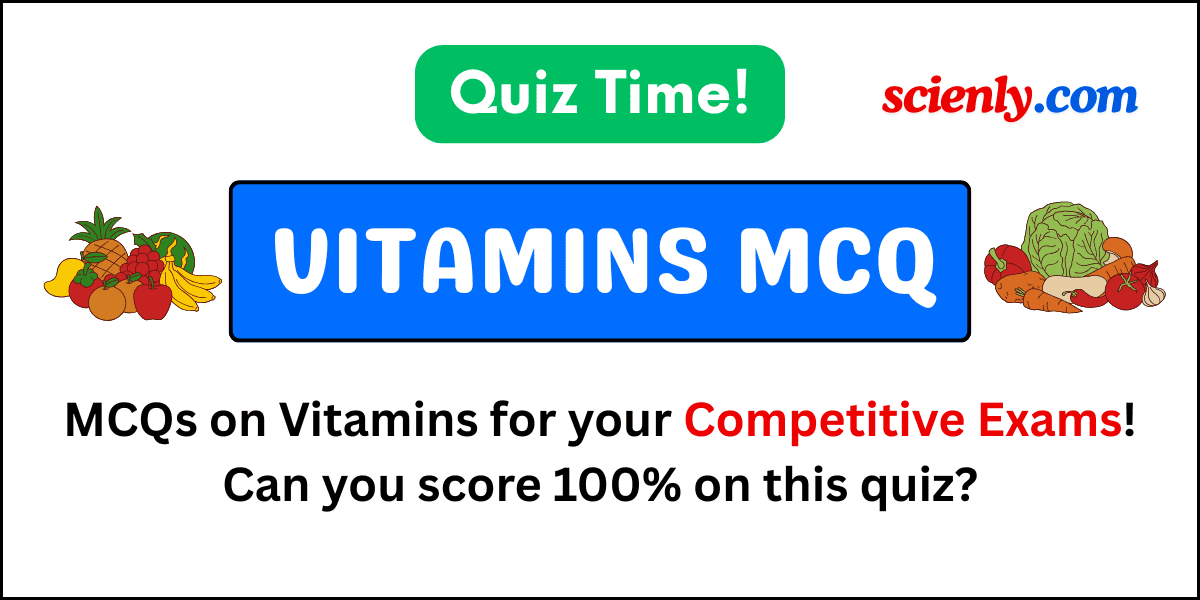 Vitamins quiz questions and answers.