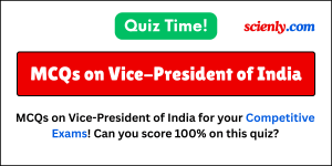 Top 20 Vice-President of India MCQ questions.