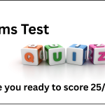 Atoms test quiz for practice.